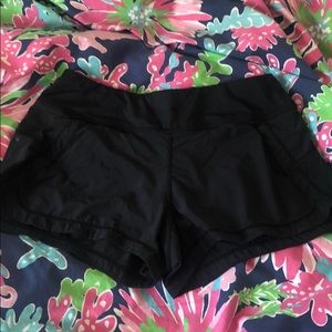 Athleta Black Running Shorts